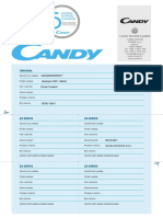 Jamstveni List Candy 114104