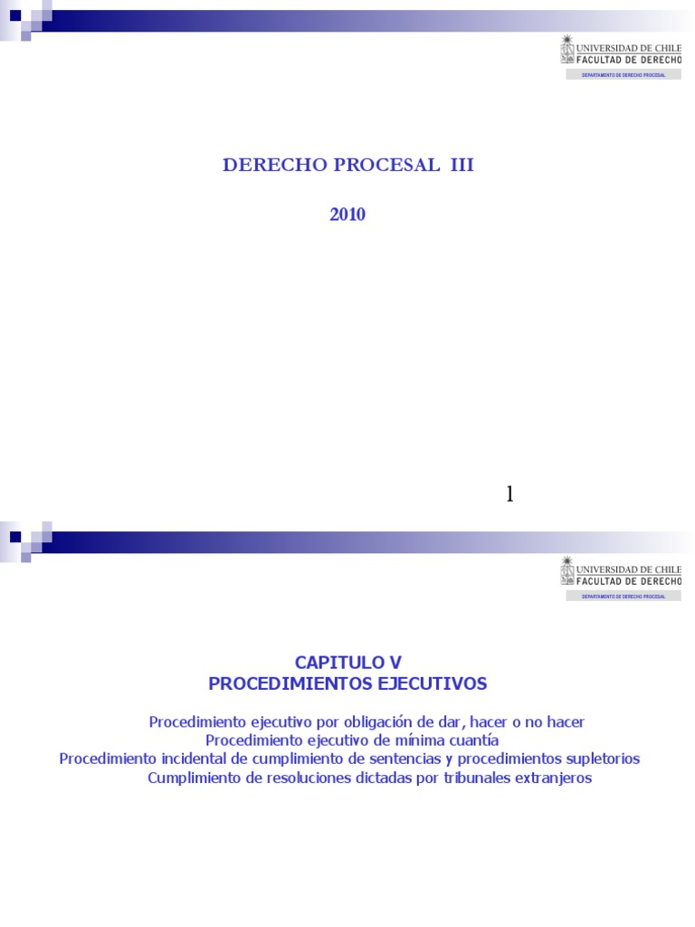 Juicio Ejecutivo | PDF | Jurisdicción | Sentencia (ley)