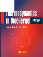 Jean-Louis Burgot (Author) - Thermodynamics in Bioenergetics-CRC Press (2019)