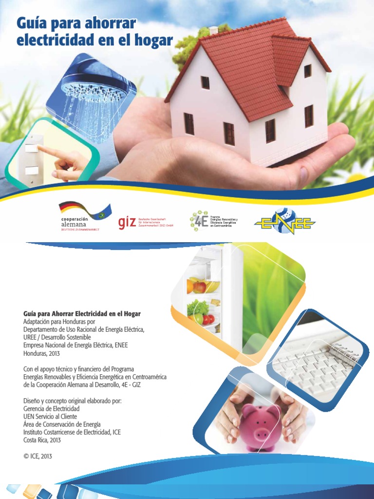 Manual de Ahorro en El Hogar Honduras | PDF | Uso eficiente de energía ...