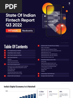 State of Indian Fintech Report, Q3 2022