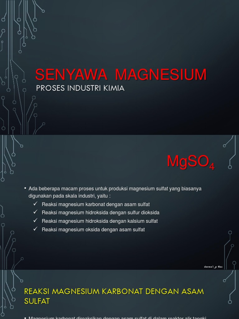 Senyawa Magnesium PDF