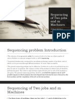 Optimal Sequencing of Two Jobs on Five Machines