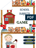 School Subjects GAME