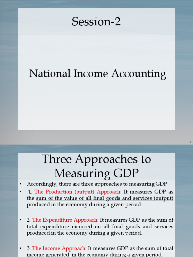 Session 3 and 4 PDF Cost Of Living Government Budget Balance