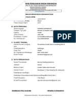 Formulir Pembuatan Kta 2021