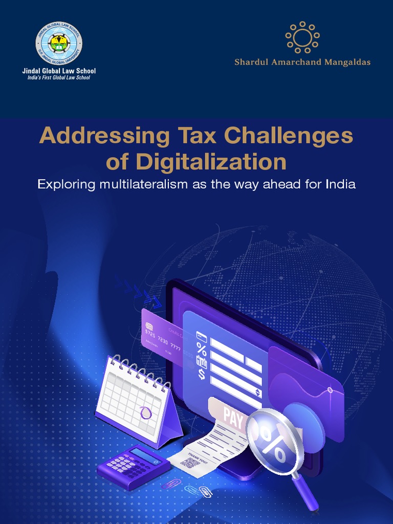 Addressing Tax Challenges of Digitalizat | PDF | Taxes | Tax Treaty
