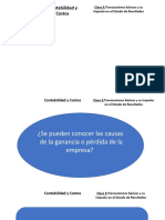 Contabilidad básica transacciones impacto resultados