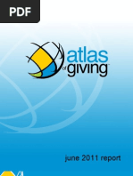 July 2011 Atlas of Giving Report - Showing giving trends through June 2011