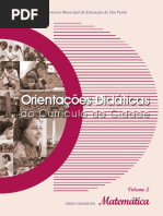 Orientacoes Didaticas No Curriculo Da Cidade Ensino Fund Matematica Vol 2