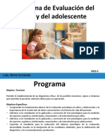 Programa de Evaluación Del Niño y Del Adolescente: Lcda. Nirma Fernández