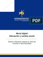 Electiva Educacin Popular en Clave de Inclusion e Inteculturalidad - Actividad S3