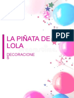 Catalogo La Piñata de Lola