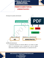 Material de Apoyo 2022 Primer Parcial Administración I