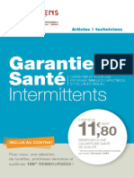 Garantie Sante Intermittents - 2022