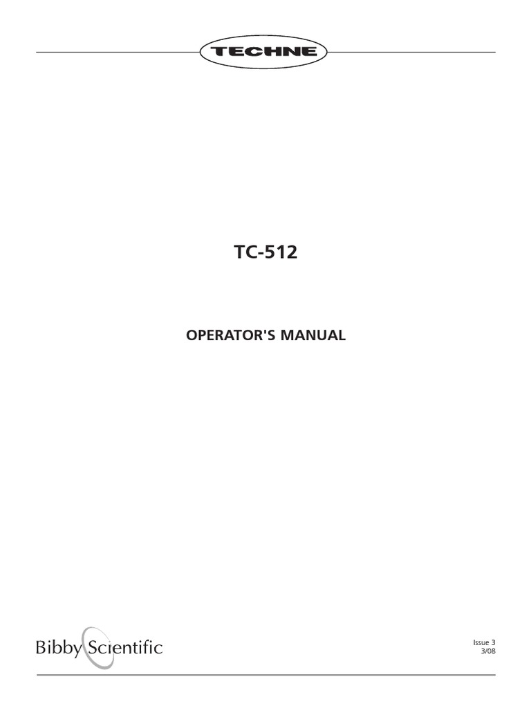 TC512 Manual | PDF | Mains Electricity | Ac Power Plugs And Sockets