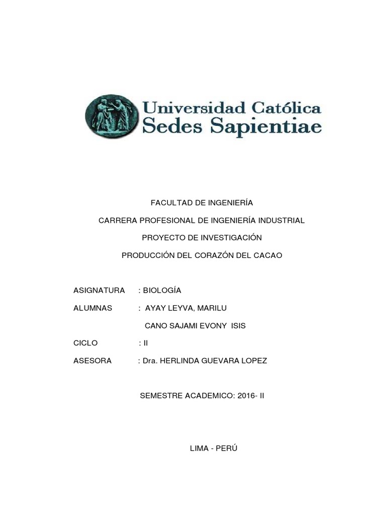 Monografia Del Cacao Pdf Lipoproteína De Alta Densidad Café