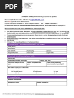 Leeds Beckett CAS Request Form