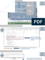 Guía rápida para acceder a MS Teams