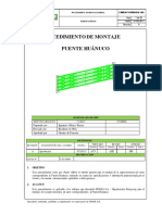 FIANSA-P13-PROC54-PM-001-Procedimiento de Montaje de Puente Huánuco - 1° Tramo