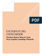 Excedente Del Consumidor, Mendoza Ramos y Meza Espíritu