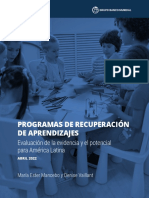 Programas de Recuperacion de Aprendizajes v02