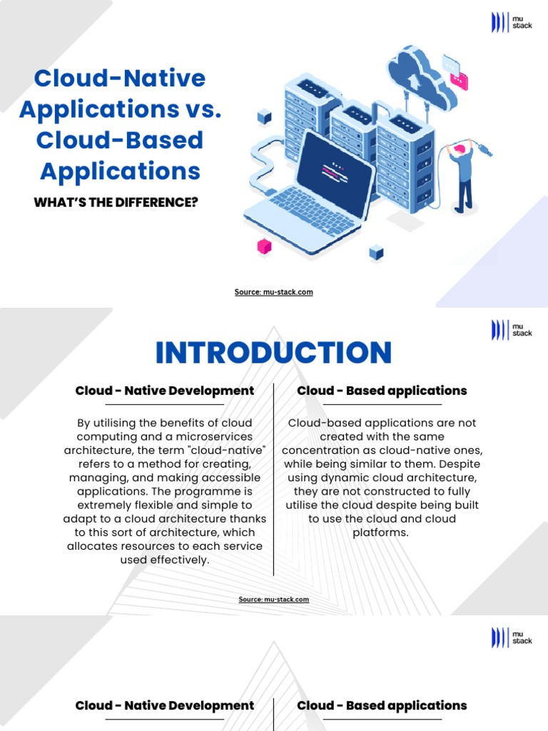 Cloud native applications vs cloud based applications download free