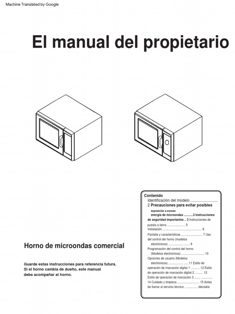 Manual Amana RCS10TS PDF Enchufes y tomas de corriente alterna