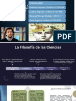 Filosofia de Las Ciencias