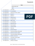 Fecha Título: Programación