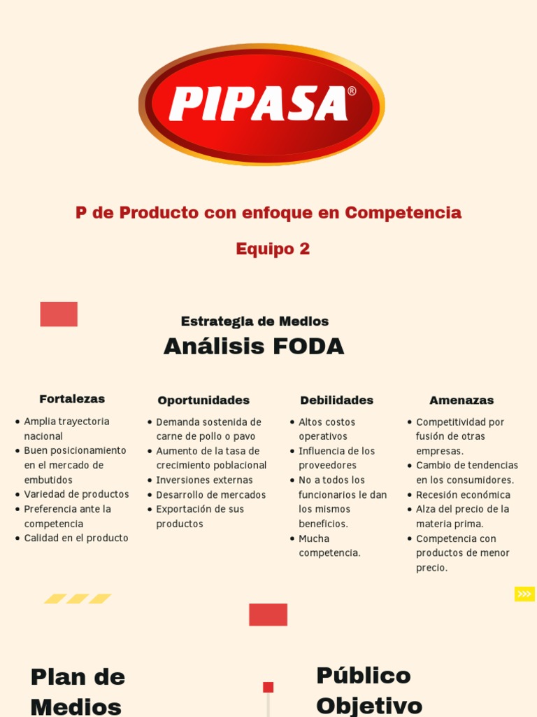 Caso Pipasa Costa Rica | PDF | Producto (Negocio) | Alimentos