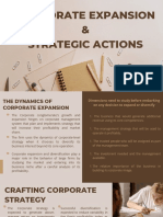 Chapter 6 Corporate Expansion and Strategic Actions