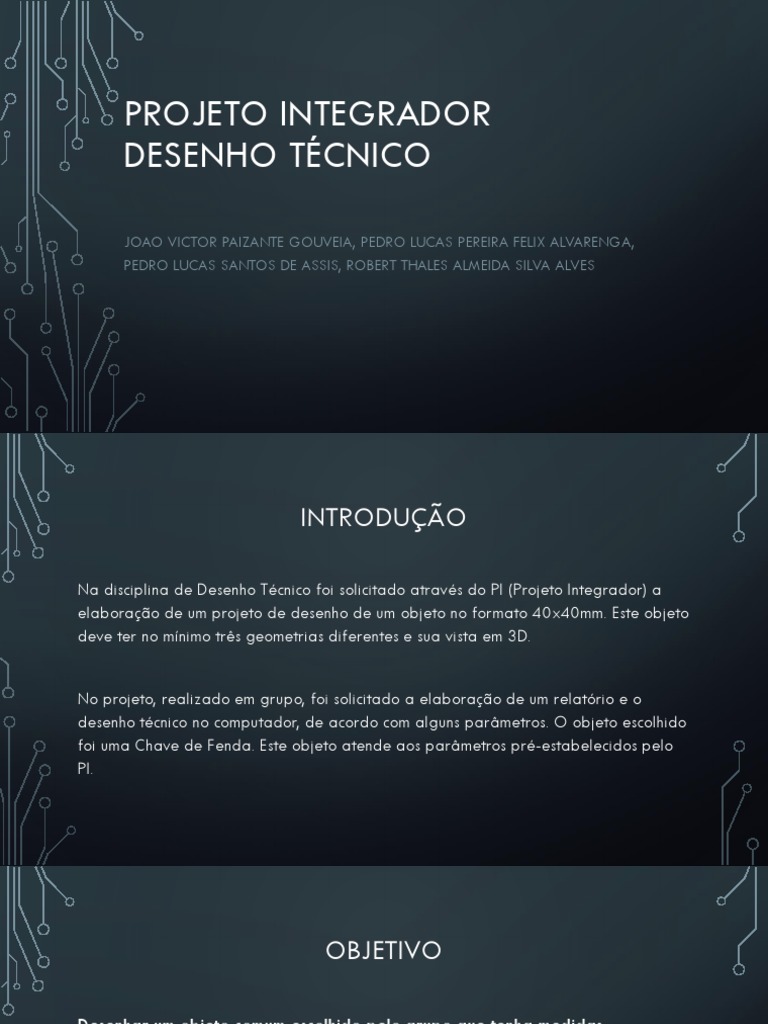 Projeto Integrador | PDF