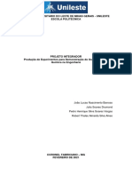 Relatório Projeto Integrador - Cálculo 3 - Modelagem Do Projétil