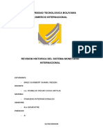 Revisión Historica Del Sistema Monetario Internacional