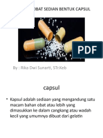 Pertemuan Vi Pembuatan Obat Sedian Bentuk Capsul