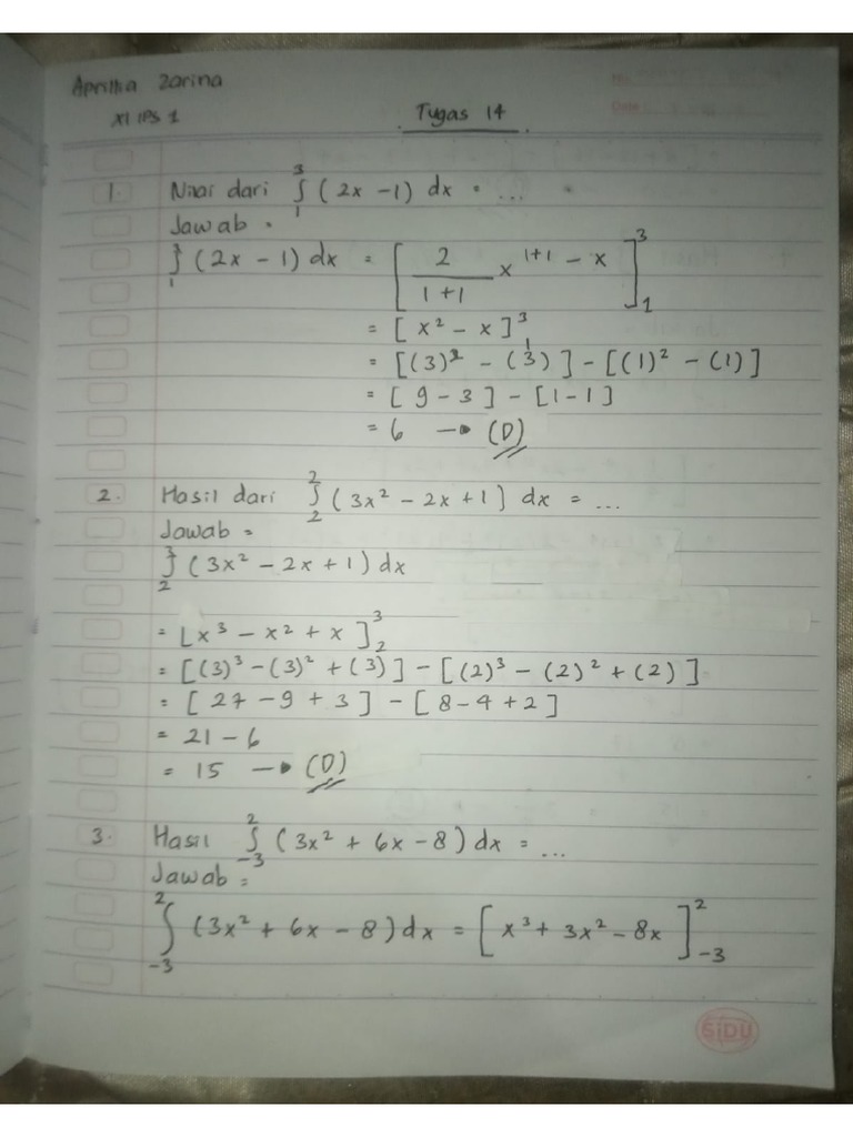 Materi MTK Kelas 11 | PDF