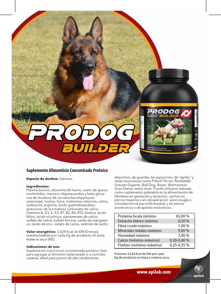 Prodog Builder A5 2022 | PDF | Alimentos | Nutrición