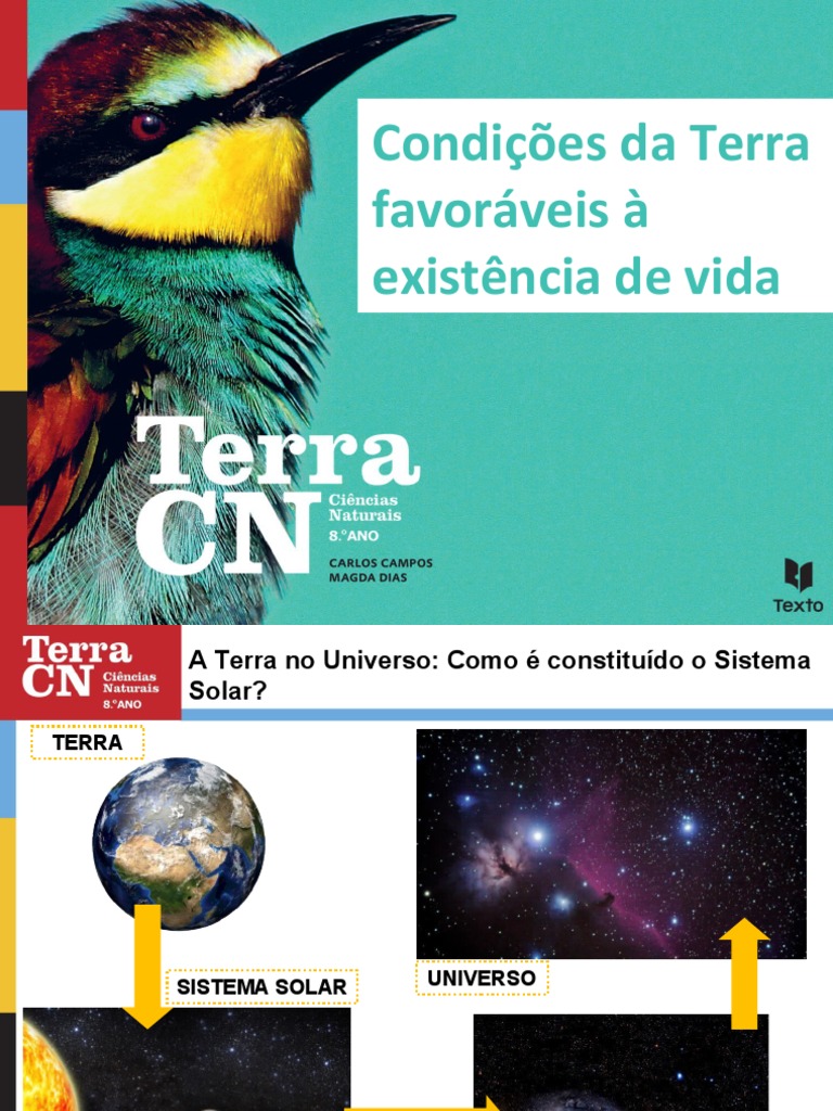 Condições Da Terra Favoráveis À Existência de Vida | PDF | Planetas | Terra