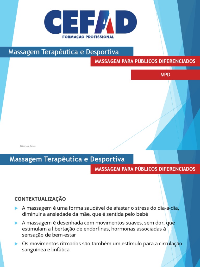 Benefícios e Técnicas da Massagem para Gestantes | PDF | Gravidez ...