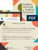Análisis Vectotial y Tensorial