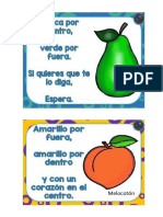 Adivinanzas Frutas y Verduras