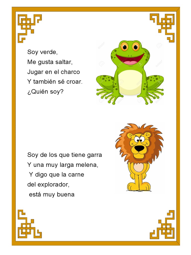 Adivinanzas y cuentos para niños | PDF | Poesía