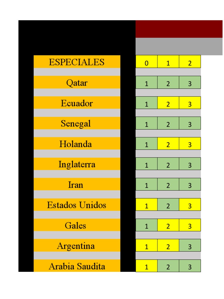 Estampas Mundial 2022 para Imprimir | PDF | FIFA Copa del Mundo ...