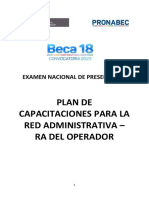 Plan de Capacitaciones - Operador