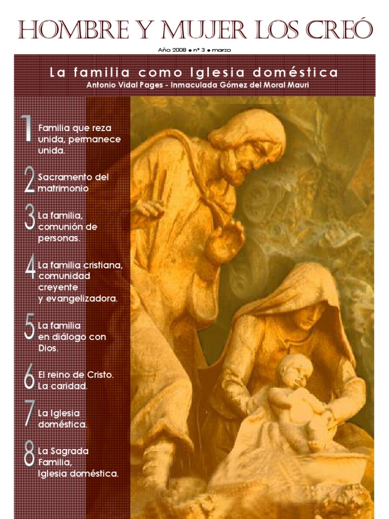La Familia Como Iglesia Domestica - Alianza de Amor | PDF | Oración ...