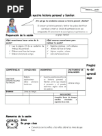 Conocemos Nuestra Historia Personal y Familiar
