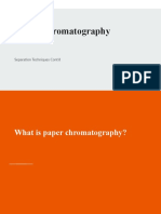 Paper Chromatography