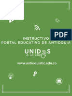 Portal educativo Secretaría Educación Antioquia