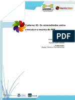 Caderno 03 - Os Etnométodos Entre A Escuta e A Escrita Do PPP